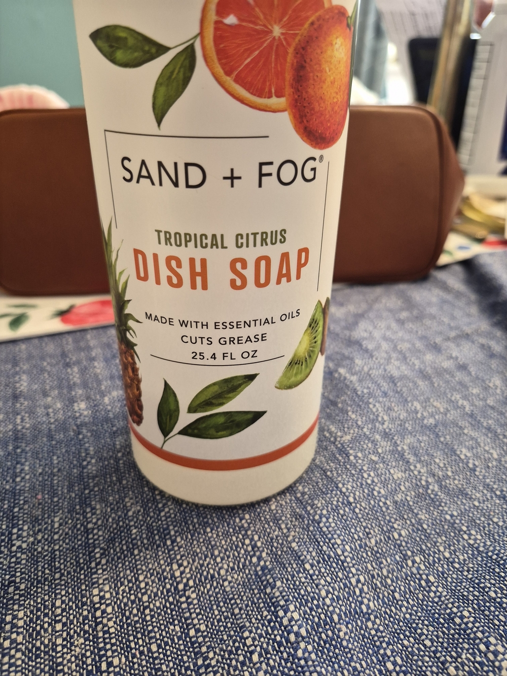 Sand + Fog Tropical Citrus Dish Soap -